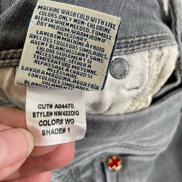 Hudson gray skinny jeans size 27 - Picture 10 of 14